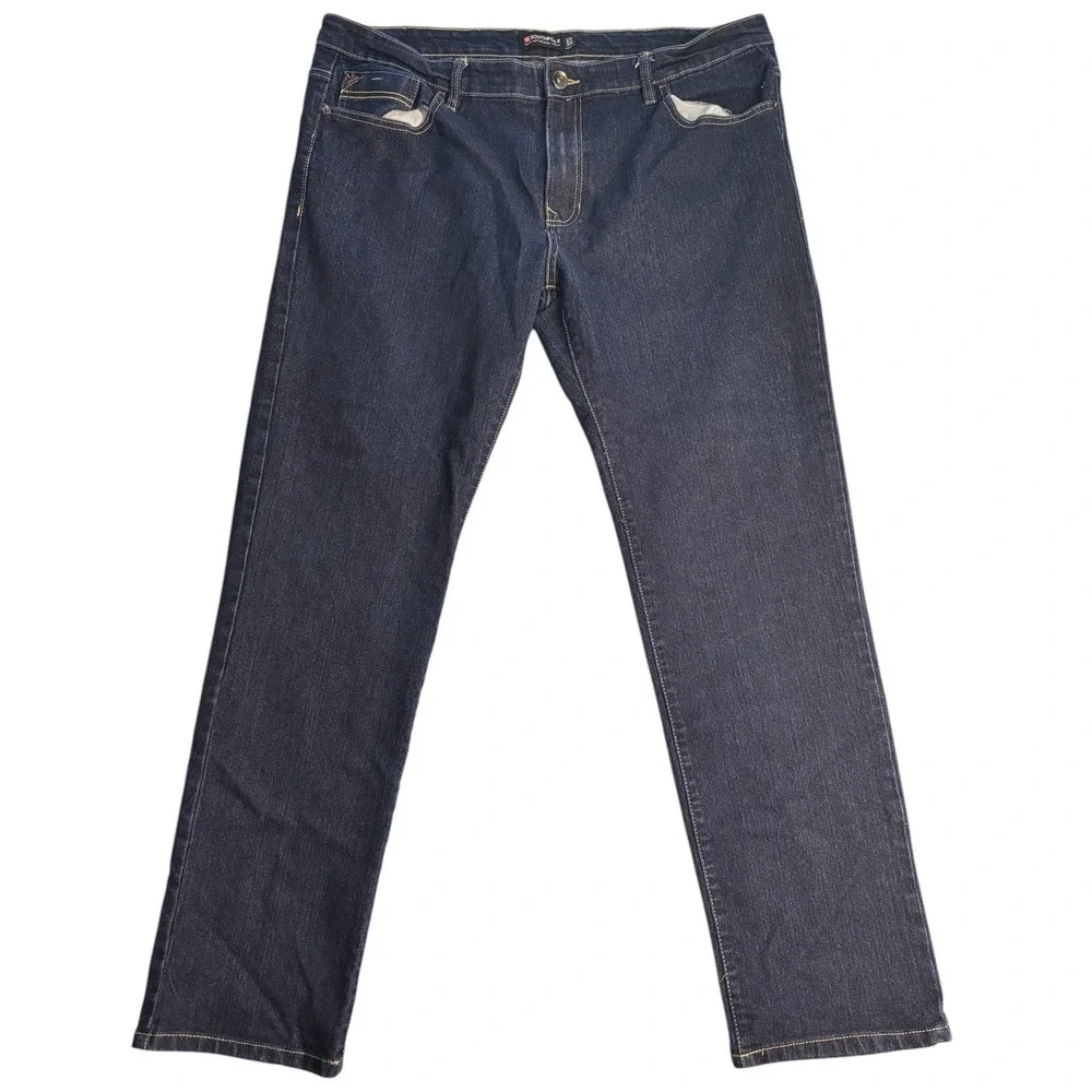 Southpole‎ Jeans Mens 38x32 Blue  Dark Wash Skinny Hip Hop Y2K